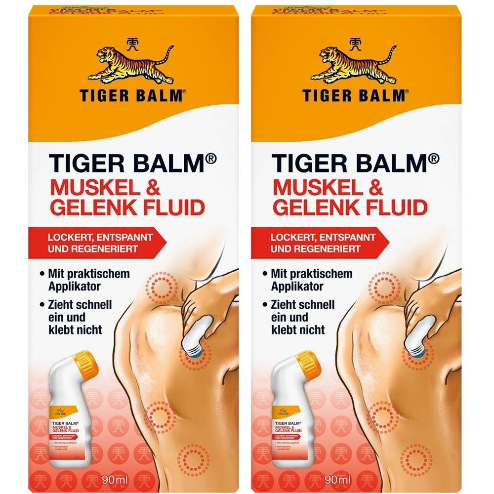 Tiger Balm Muskel & Gelenk Fluid 2x 2x90 ml Flüssigkeit