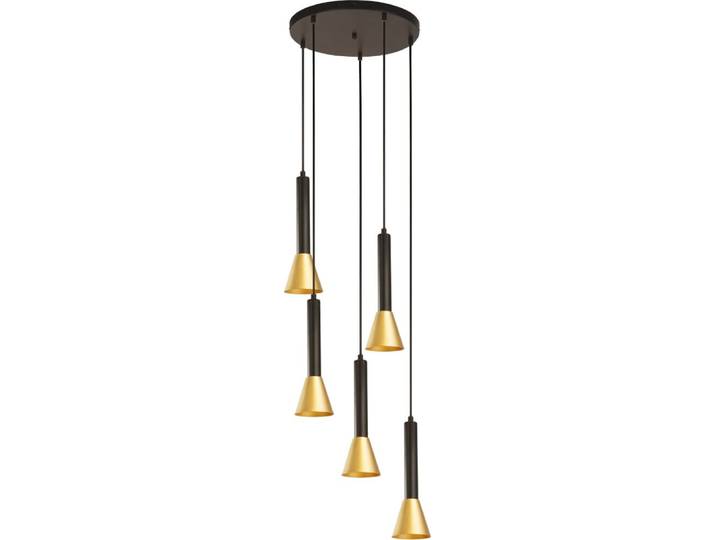 Design hanglamp Marbles 5-lichts Searchlight - 13611-5BGO
