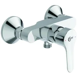 Ideal Standard, Duscharmatur + Badewannenarmatur, Alpha Brausearmatur, Aufputz