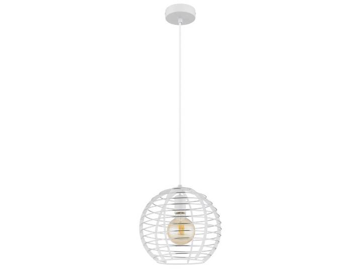 Globo Hängeleuchte, Weiss, Chromfarben, Metall, Kunststoff, rund, 120 cm, CE, beliebig kürzbar, Lampen & Leuchten, Innenbeleuchtung, Hängelampen, Pendelleuchte