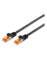 Helos Patchkabel Cat 6a S/FTP Outdoor schwarz 40.0m Netzwerk CAT SFTP 40 m Schwarz (205588)