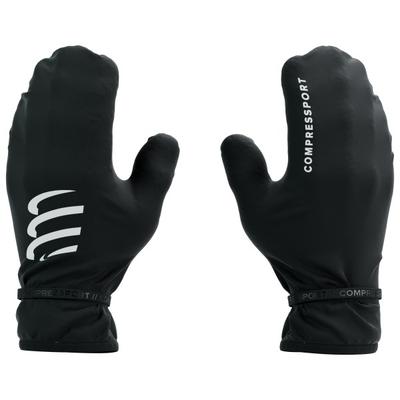 Compressport - Hurricane Waterproof Mittens - Handschuhe Gr Unisex M/L schwarz