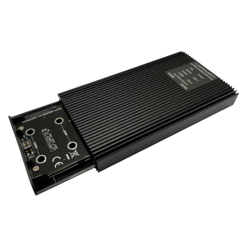 LC-Power LC-M2-C-NVME-2X2-RAID USB-C-Gehuse fr NVMe-M.2 retail (M.2) (LC-M2-C-NVME-2X2-RAID)