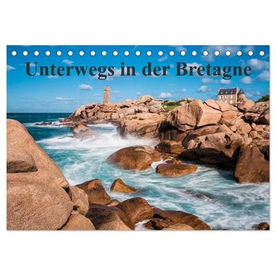 Unterwegs in der Bretagne (Tischkalender 2027 DIN A5 quer), CALVENDO Monatskalender