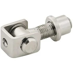 Croso, Zubehör Türbeschlag, Anschweissband (Torband) eingebaut verstellbar M16 Typ D, Edelstahl V2A