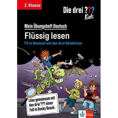 Die drei ??? Kids: Mein Übungsheft Deutsch 2. Klasse - Flüssig lesen, Taschenbuch von , Klett Lerntraining bei PONS Langenscheidt GmbH,