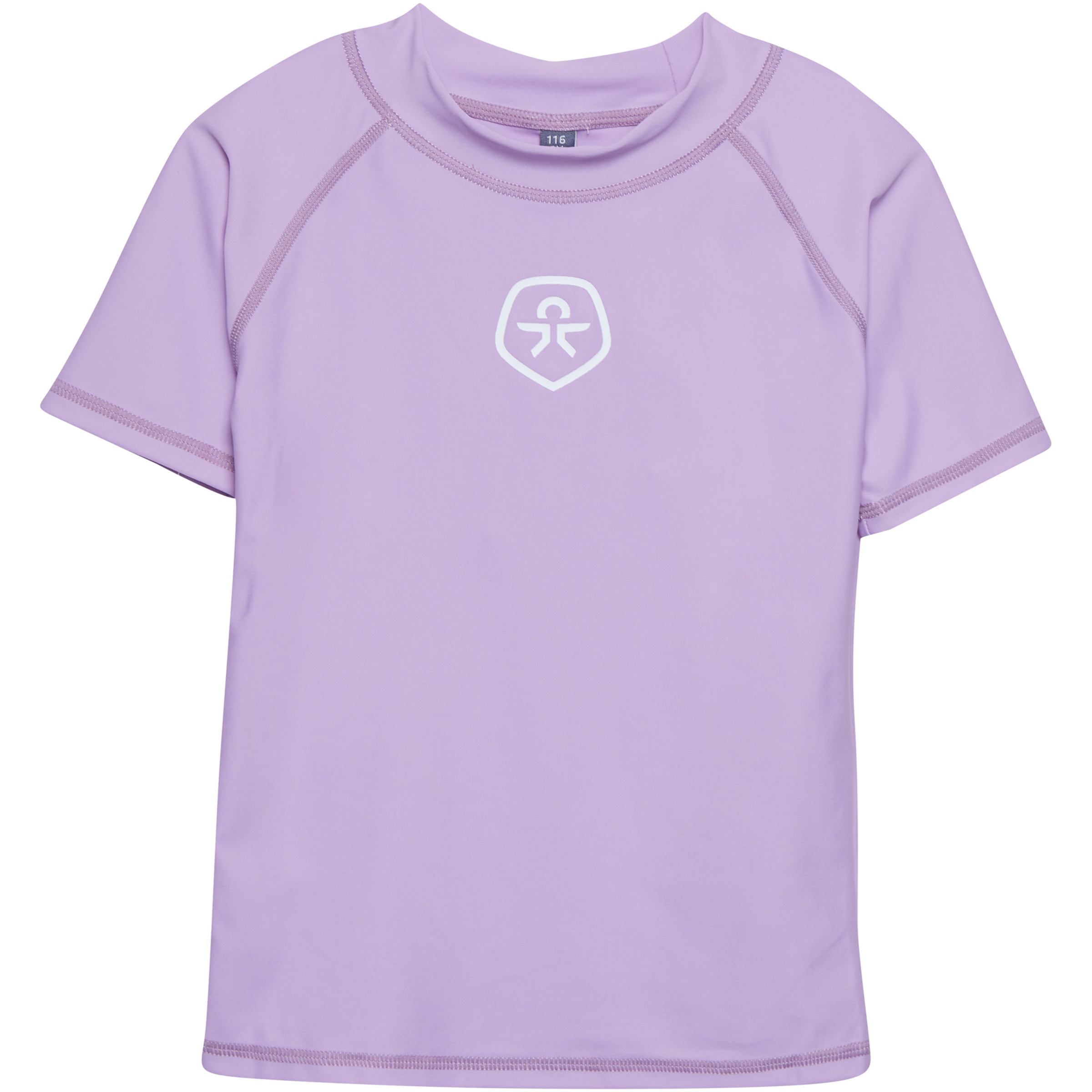Color Kids Solid UV Shirt Kinder UV-Shirts & Lycras lila Größe 116 Lifestyle Elastisch