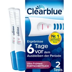 Clearblue Schwangerschaftst. 6 Tage Vor 2 Hormone 2 ST