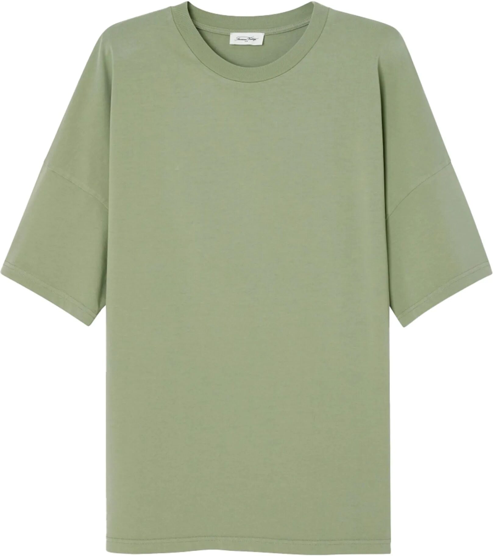 American Vintage T-Shirt Fizvalley Vert kaki XS