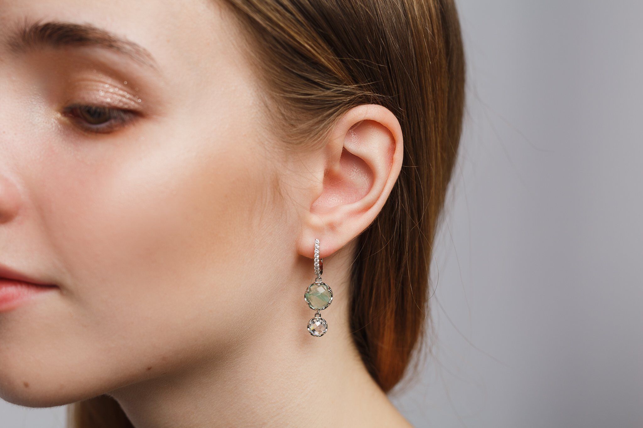 NEORE Isla Fluorite Earrings