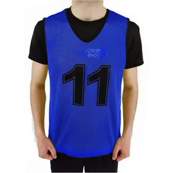 Powershot Markierungshemdchen 1-Farbig (1-11 nummeriert) Blau Junior