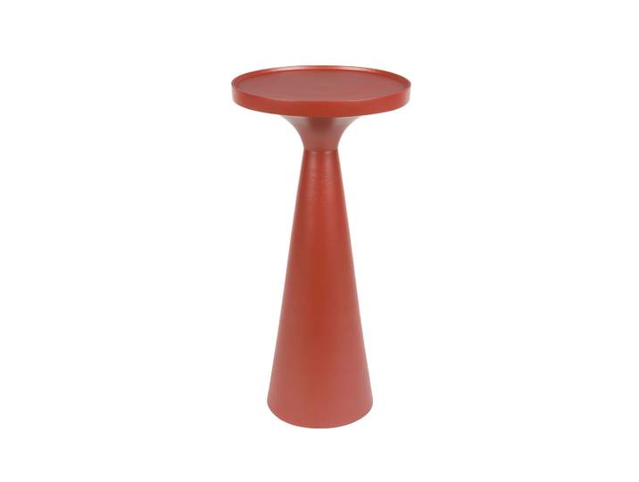 Beistelltisch Zuiver Floss 28x28 cm, Rot, Rund, Neu Tisch - Optimal für moderne Büroeinrichtung