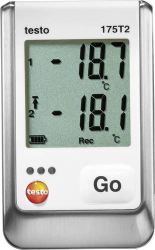 Testo 0572 1752 175 T2 Temperatur-Datenlogger Messgröße Temperatur -40 bis +120°C