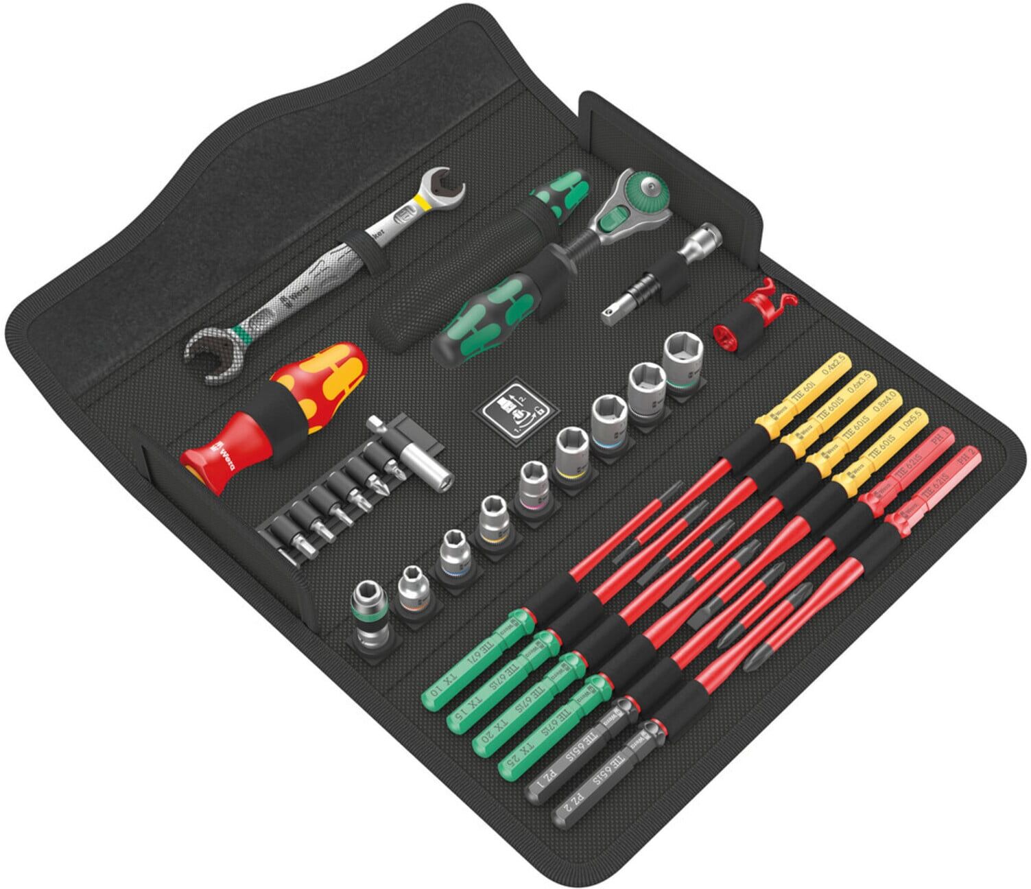 Wera Kraftform Kompakt W 2 Wartung, 35-teilig (05135870001)