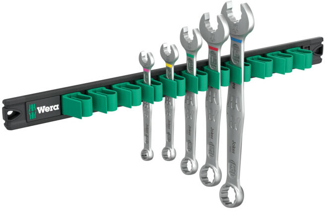 Barre magnétique Wera 6003 Joker 2 Jeu de clés mixtes, 5 pièces (05020234001)