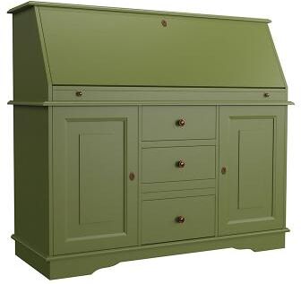 Casa Florentina San Marino Secretary Desk - Saturate Sage Green - Ballard Designs