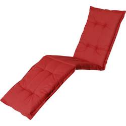 Madison Basic red Liegenauflage LIGSA048 Auflage Rot