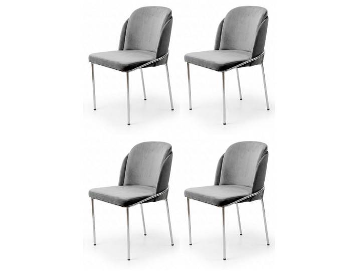 Xlmoebel Esszimmerstuhl 4er-Set moderne Polsterstühle – stilvoll und bequem (4er-Set, 4 St), Made in Europa