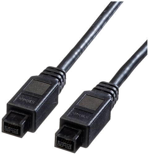 Roline FireWire Anschlusskabel 1.80 m Schwarz