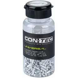 CONTEC Endhülse Stopshift silber