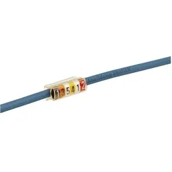 Legrand 037810 Kennzeichnungssystem Memocab Ziffer:2 rot