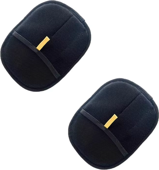 BlastClean Reusable Pet Hair Remover Lint Roller For Clothes, Furniture & Fabrics black 2pcs