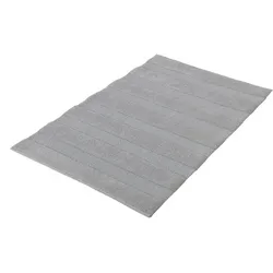 Kleine Wolke Badteppich Tikka Silbergrau 70x120 cm