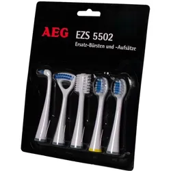 5er Set Ersatz Aufsteck Zahn Bürsten Aufsätze für AEG EZS 5502