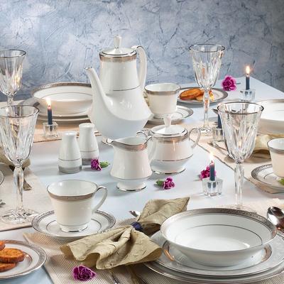 Noritake Crestwood Sugar & Creamer Set