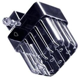 Uplifted Goods High Clarity Aquatic Plant Suspension Basket transparent