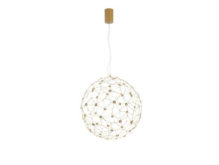 Nova Luce Pendelleuchte Sole - Gold , 60 Design, Glamour, Modern