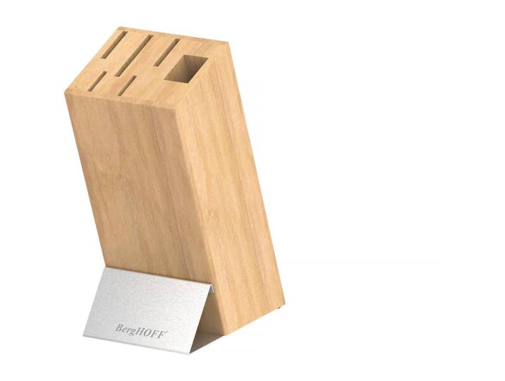 Messerblock BergHOFF Braun, Schwarz Holz/Stahl B 12.7 cm