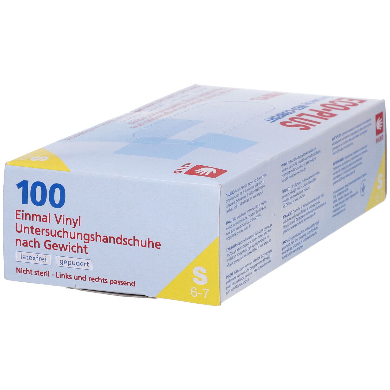 Handschuhe Einmal Vinyl klein 100 St