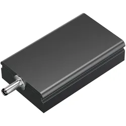 ledscom.de Smart Home WLAN-Controller für Stecksystem ATOM, schwarz, kompatibel mit Alexa, mit Schalter