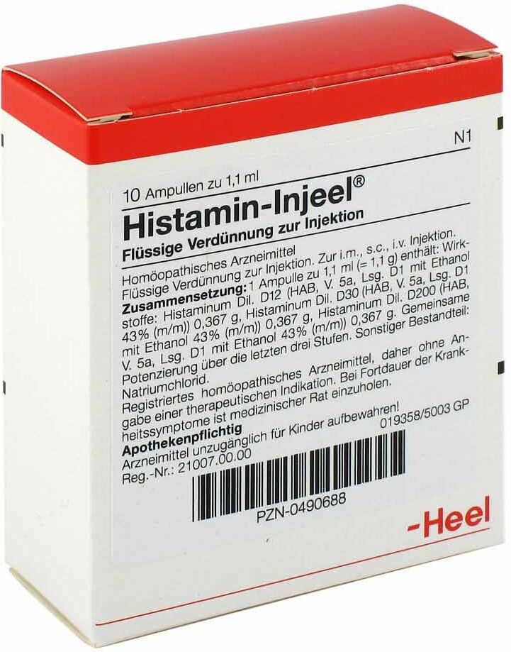 Histamin-Injeel Histamin Injeel Ampullen