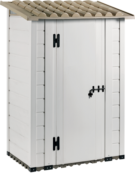 Garofalo Tuscany 100  Gerätehaus  Mit Pultdach  122,5 × 82,5 × 201 cm