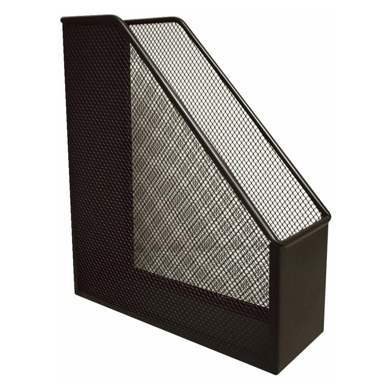 Q-Connect Behälter NA DOKUMENTATION, Metall, Schwarz KF00862 (A4) (KF00862)