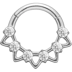 Titan Segmentring Clicker KRISTALLE + SPITZEN