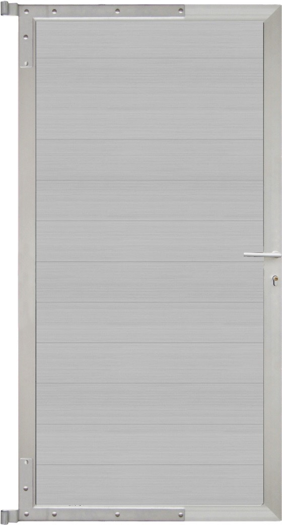 TETZNERJENT MAX-Tor-Komplettset 90 x 173 cm, Fül. smoke white 16971064