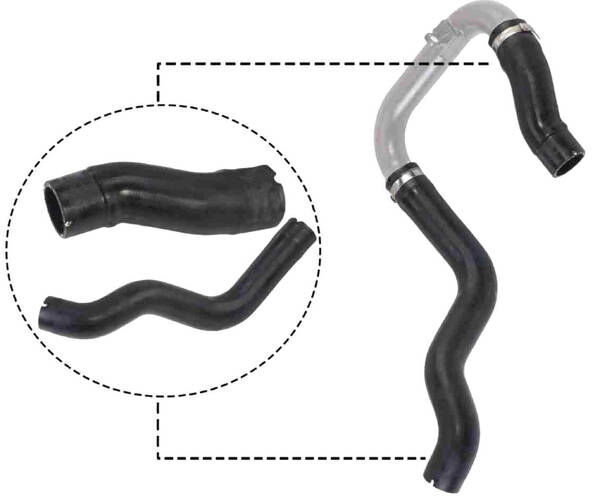 VAICO V24-0731 Charger intake hose