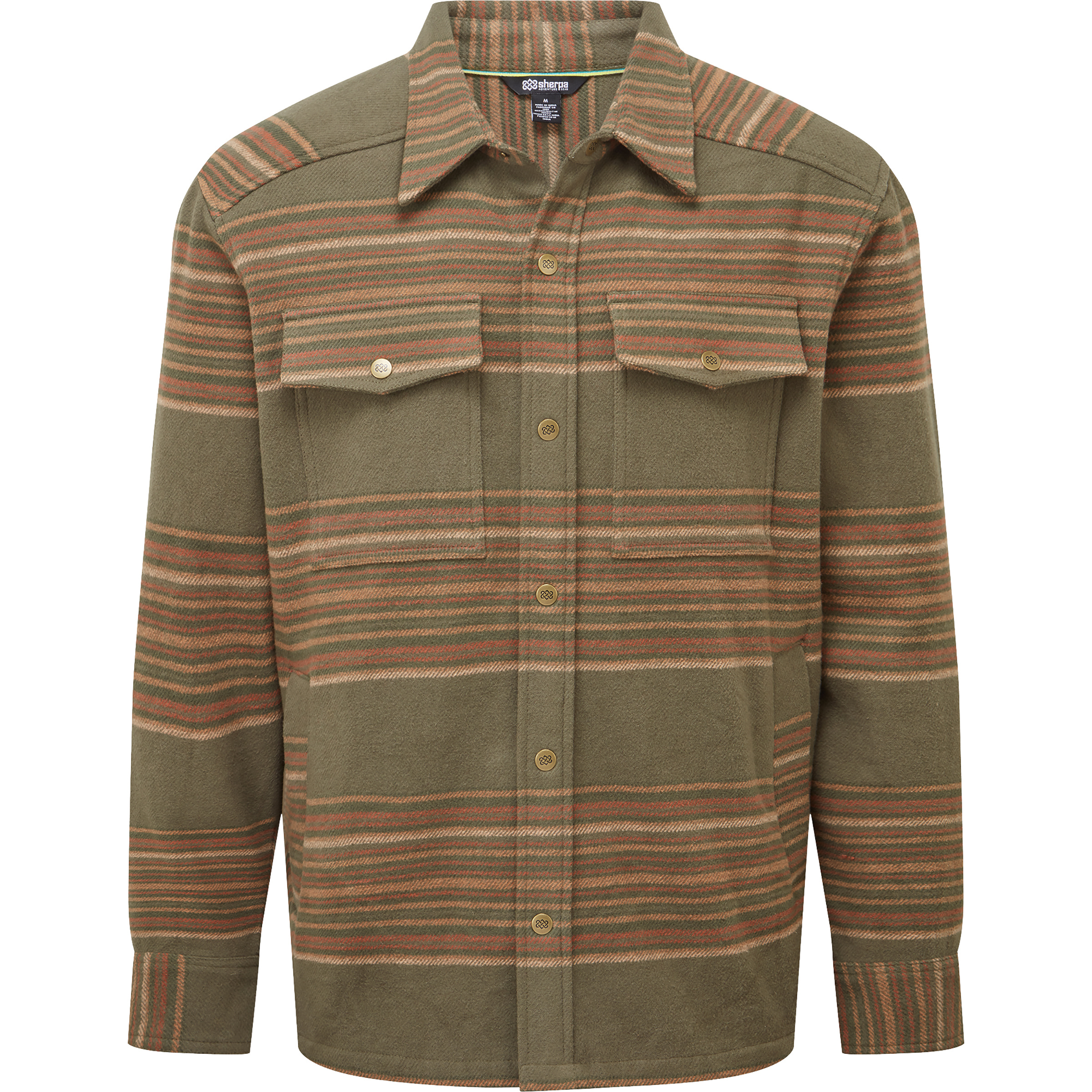 Sherpa Adventure Gear Dharko Herren Freizeitjacke, Parkas braun Größe L Lifestyle Hautfreundlich
