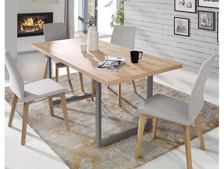 Table 180 x 74 x 90cm Marron