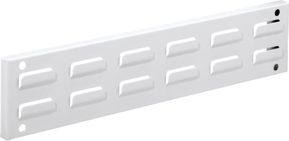 Kappes Wandschiene RasterPlan Schlitzplatte L460 x H100 mm RAL7035 (4202.00.5113)