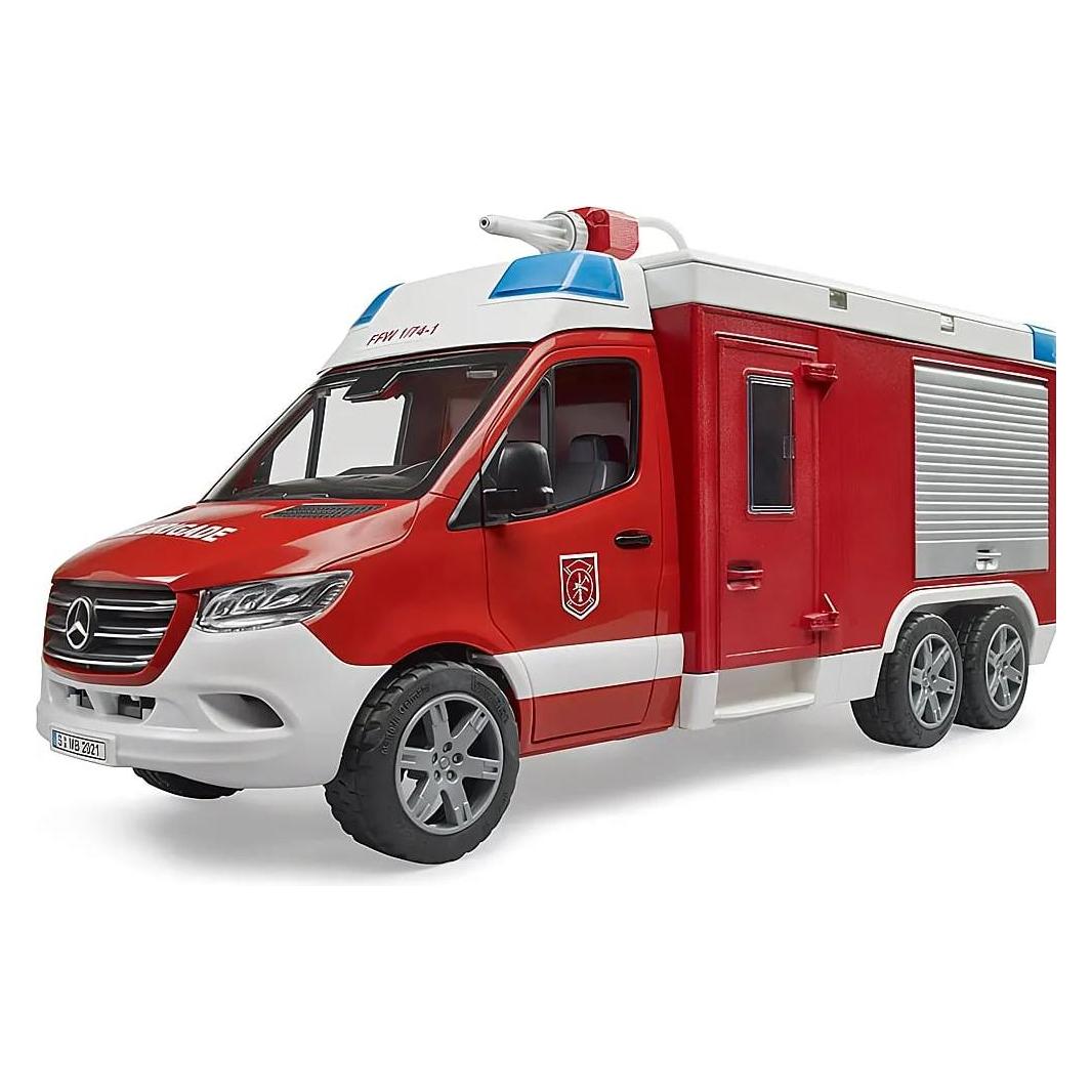 Bruder MB Sprinter Feuerwehrrüstwagen mit Light + Sound Modul (02680)