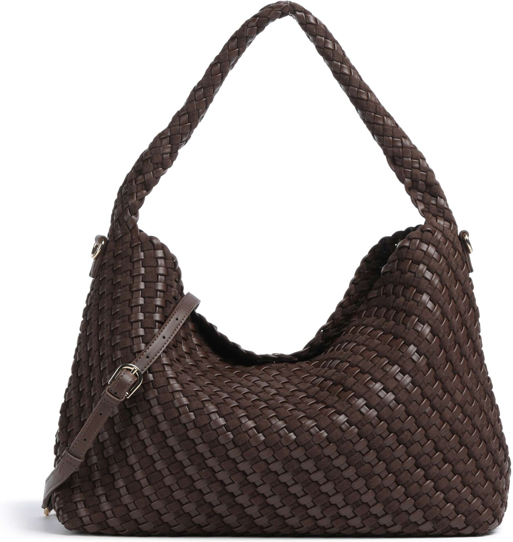 Dune London Deliberate L Beuteltasche aus Leder, braun