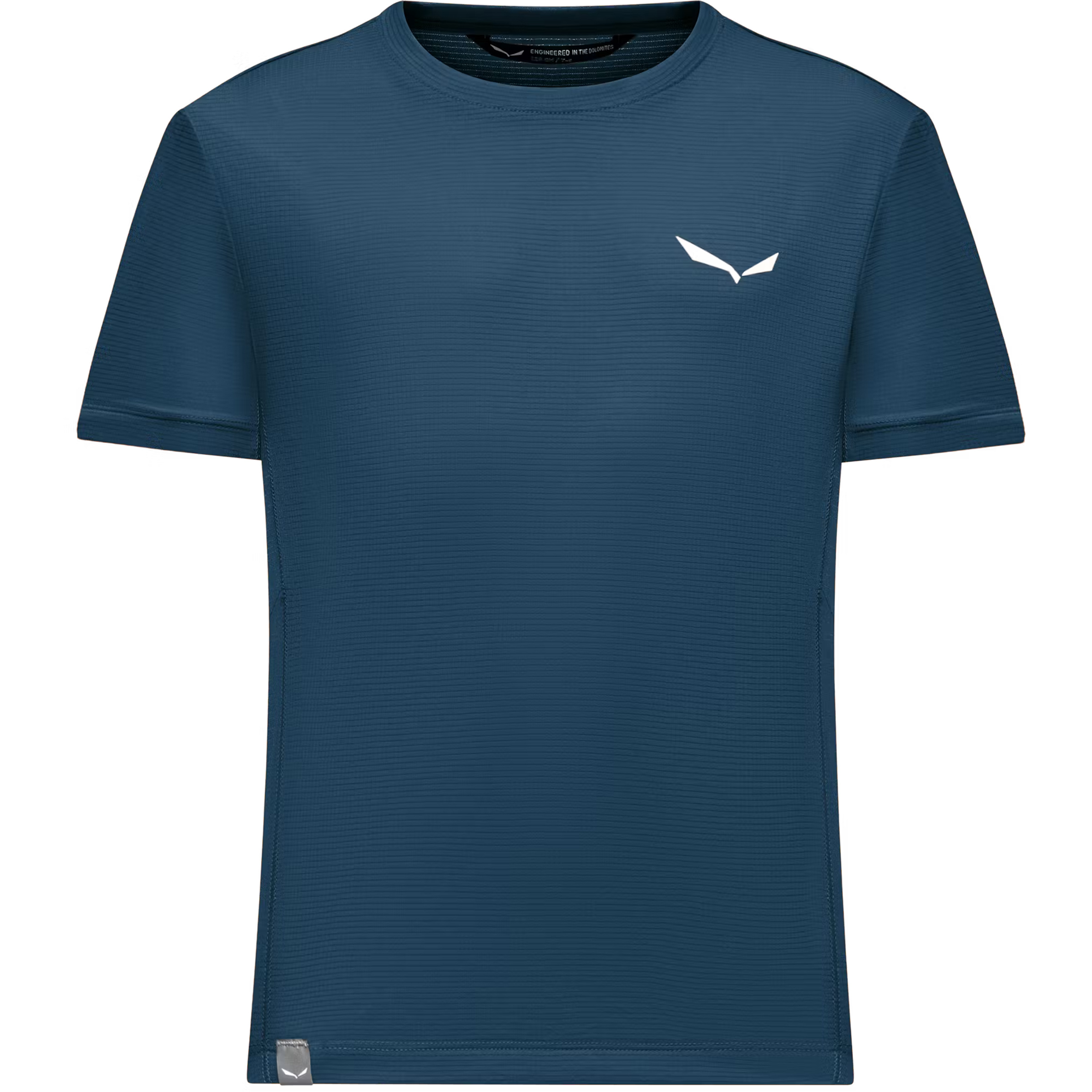 Salewa Puez Dry Kinder T-Shirts blau Größe 152 Trekking Atmungsaktiv