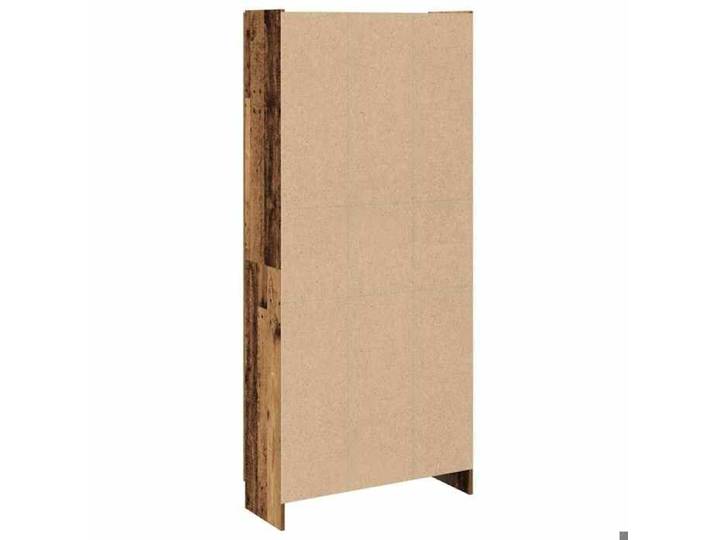 Maison Soldes Buffet haut - Commode cuisine vaisselier - vieux bois 82 5x30 5x185cm bois d'ingénierie Moderne661118