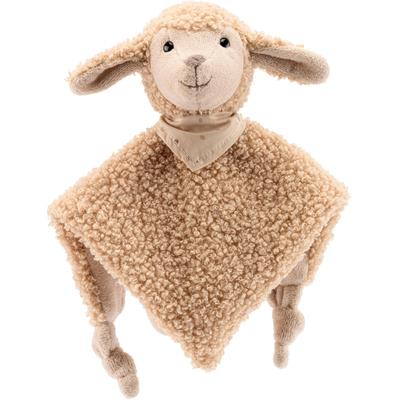 Schmusetuch STERNTALER "Schaf Flocke, S", Baby, beige (sand), Polycotton, Polyester, Schnuffeltücher