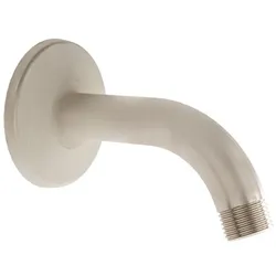 VitrA Origin Wandarm A4565334 kurze Ausladung 104mm, für Duschkopf, 90Grad Bogen, Nickel gebürstet