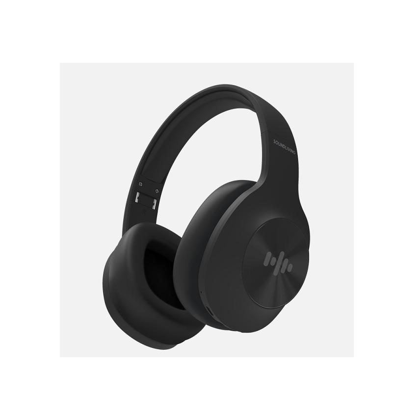 Soundliving Soul Ultra Wireless - kabellose Kopfhörer mit Mikrofon. - Over-Ear - Passive Rauschunt (NC, 36 h, Kabellos) (SL34BL)